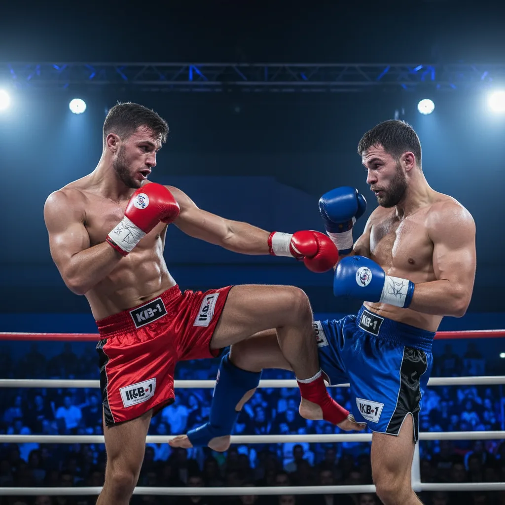 K-1 fighters in action